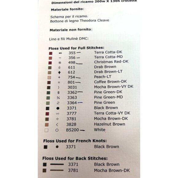 Sara "A Beautiful Dream" Cross Stitch Pattern 9x6 - Picture 3 of 3